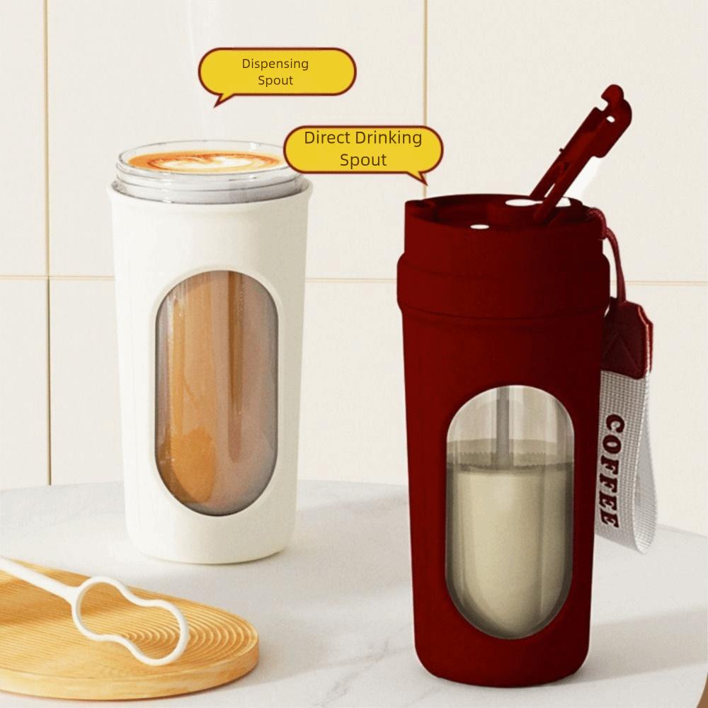 Double Drinking Electric Mixing Mug USB Charging Portable Blender Milk Mixing