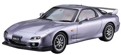Aoshima Bunka Kyozaisha The Model Car Series Mazda FD3S Spirit R Type B 2002 Plastic Model 1/24 No.77 RX-7