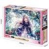 Epoch Jigsaw Puzzle Fantastic Sylphia Monogatari with and Score Ticket 500-piece Illustration/Art Art/Onineko (38x53cm) 06-109 Glue, Spatula,