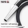YATO Yiertuo Handheld Pneumatic Sandblasting Gun for Sandblasting, Frosting, Rust, Oil, and Impurity Removal