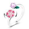 925 Silver Open Ring Gold Color Rotate Star Wing Ring For Men Woman Trendy Styles Yoof Gift Fahsion Jewelry