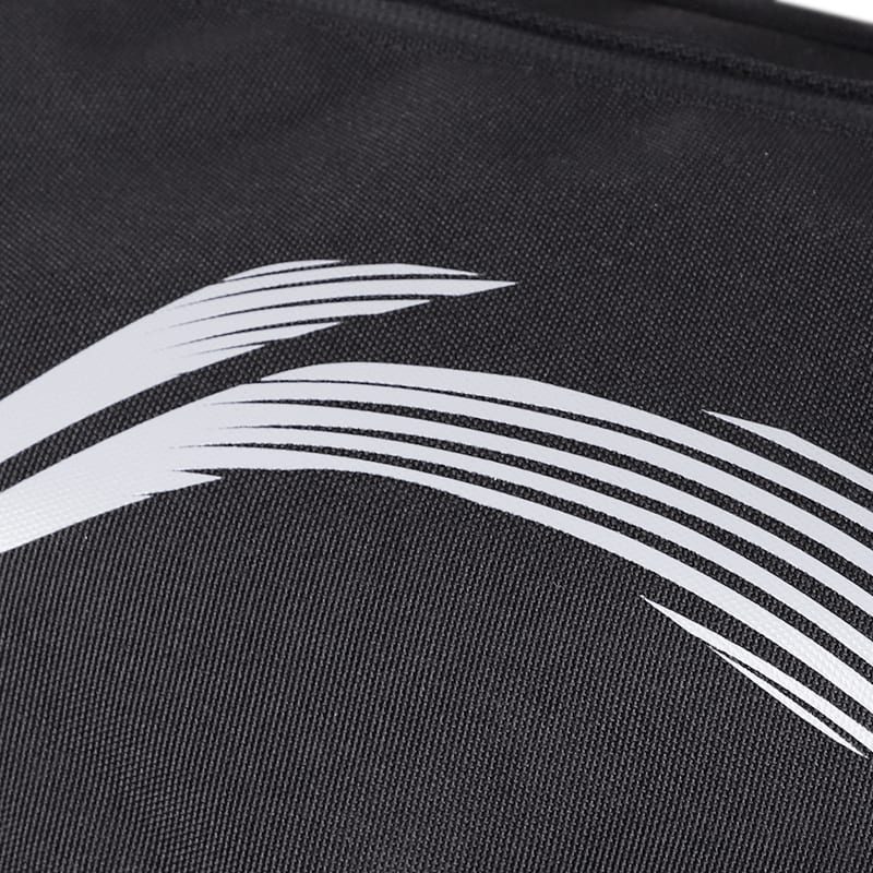 Li Ning Polyester Gym Bag Unisex Standard White/Basic Black YBLV033A1