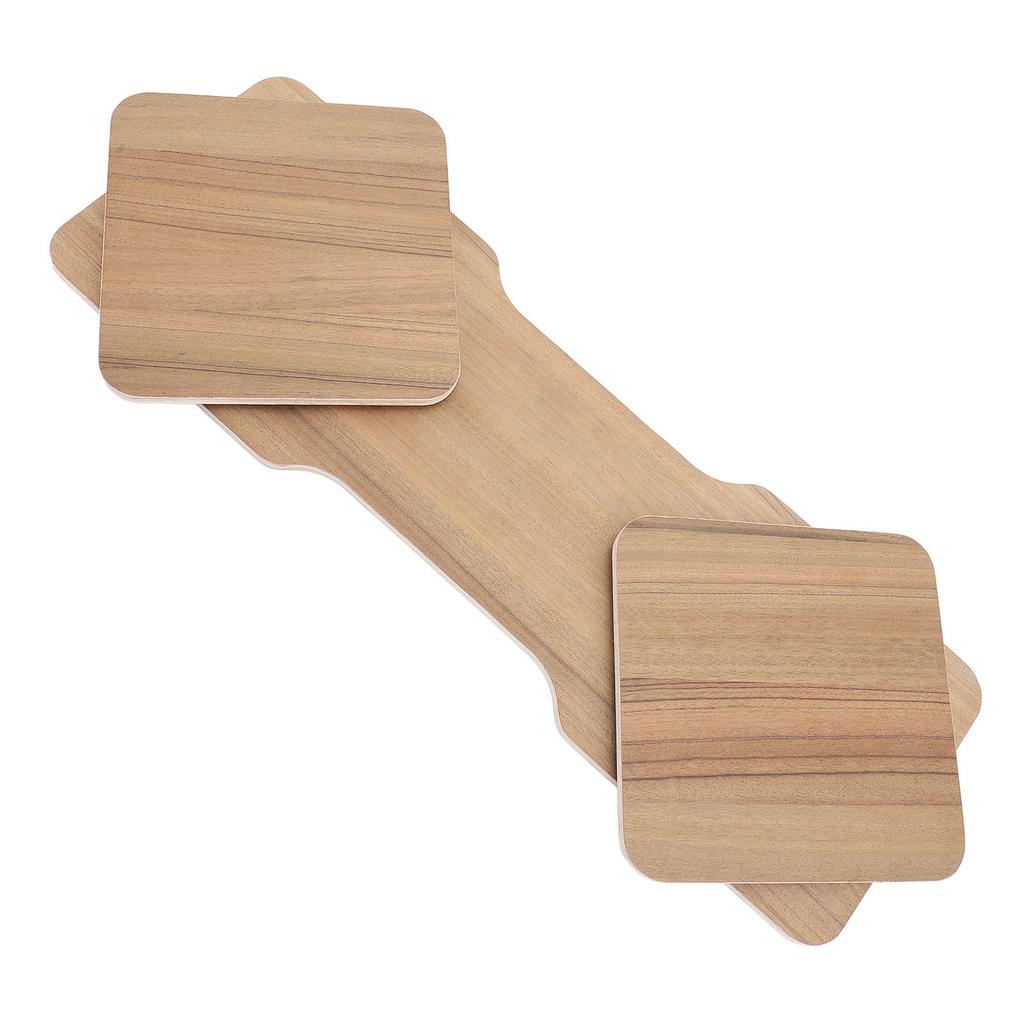 Tennis Power Chain Wood Surf Balance Board 360 Degree Rotating Improve Strength Optimal Stability Sw