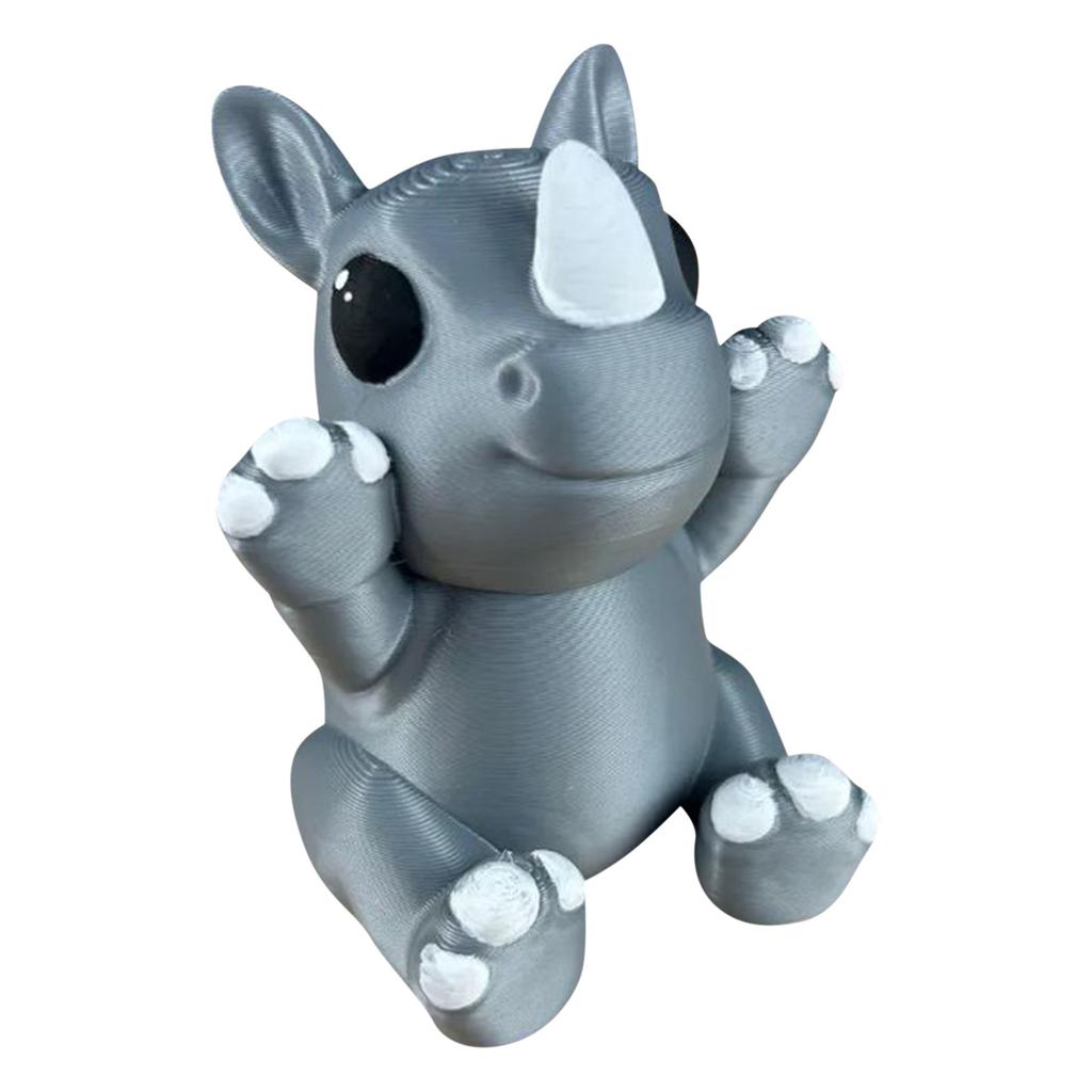 3D Printed Cute Animal Shaped Toys With Movable Joints