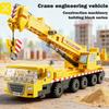 ToylinX Blocos de Construção Brinquedo de Guindaste Braço Extensível Veículo de Engenharia Conjunto de Tijolos para Crianças