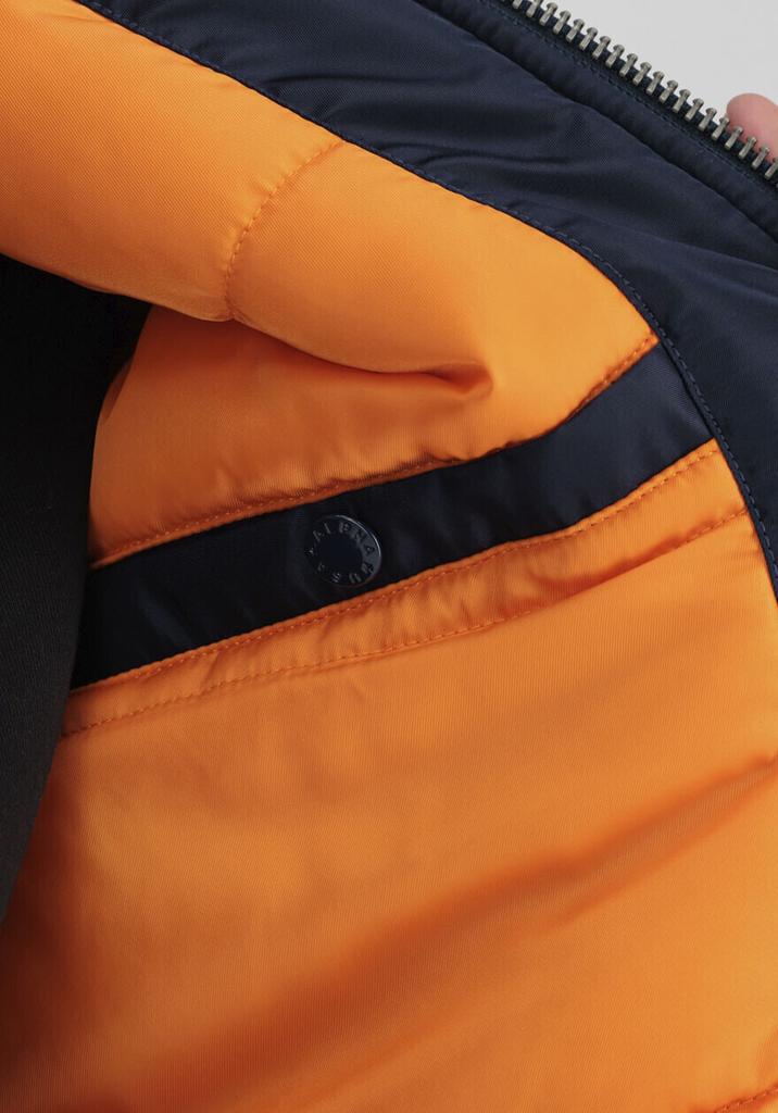 Winter Jacket Alpha Industries MA-1 ZH Back EMB (138105) Ultra Navy