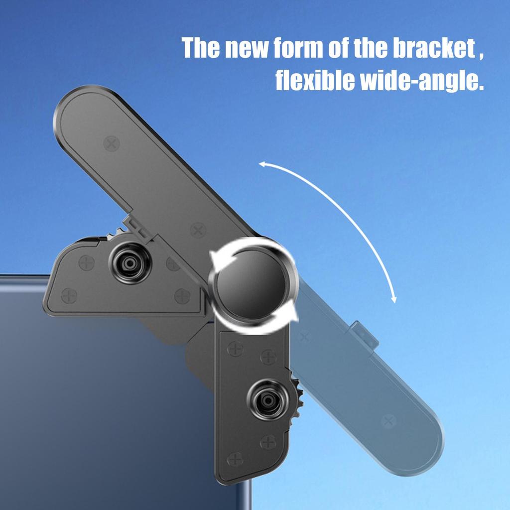 Car Console Screen Swivel Mount Screen Hinge Mount 4-Direction Adjustments Rotating Navigation Bracket Accessories for Men Women