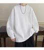 Autumn/Winter Plus Velvet Round Neck Hoodie - Men's/Women's Trendy Loose Fit Long Sleeve T-Shirt