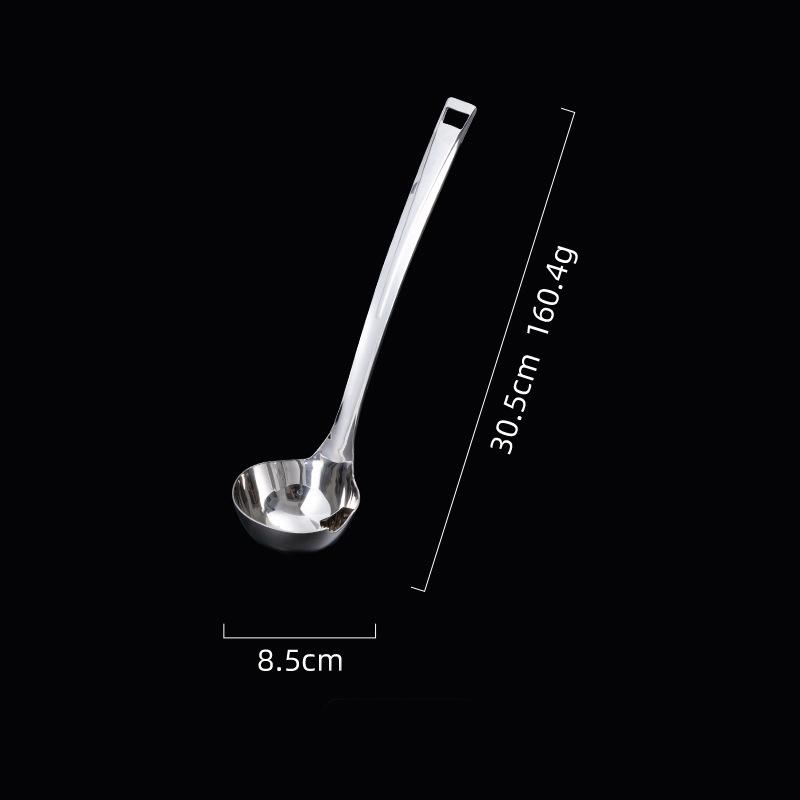 304 Stainless Steel Thickened Soup Separator, Soup Spoon, Soup Leakage, Home Hot Pot, Extended Spoon, 316