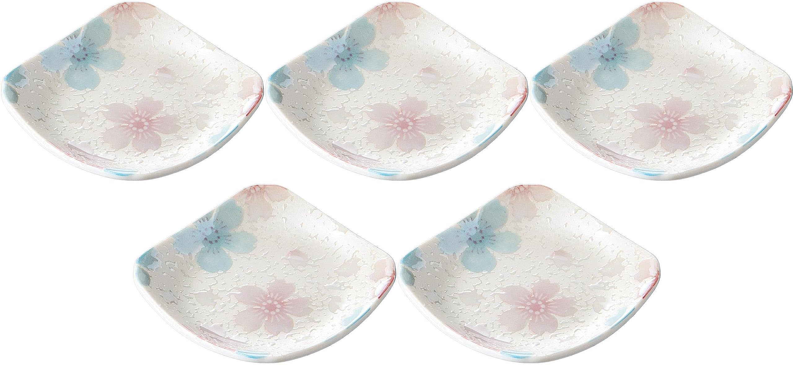 

Сэтомонохонпо (Сэтомонохонпо) Набор из 5 квадратных тарелок 3,5 с перламутровым покрытием, индиго-синий [9,5 x 9,5 x 2 см] [Маленькие тарелки]