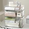Buch Akten Aufbewahrungsbox Schreibtisch Mehrzweck Transparente Aufbewahrungsbox Kosmetik Organizer Box