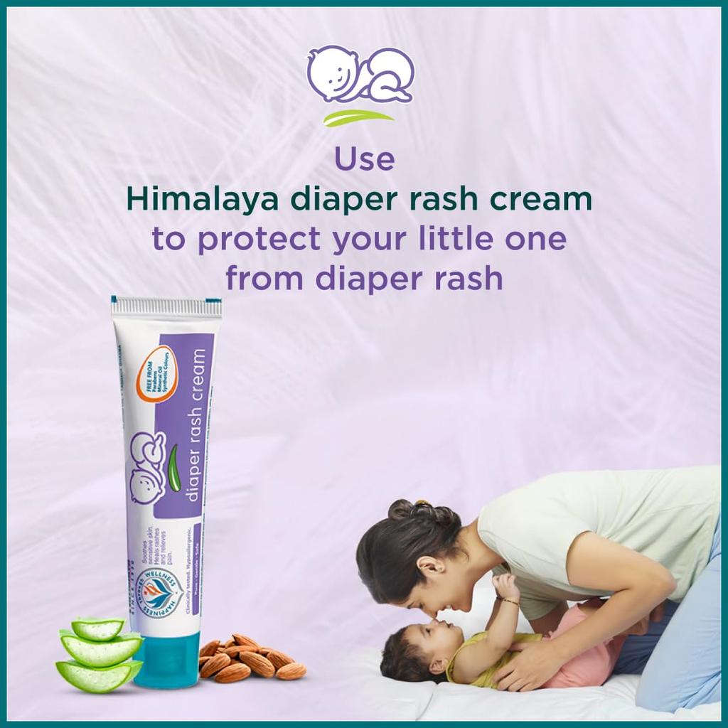 Himalaya Baby Diaper Rash Cream 100g Pack Soothes Redness And Protects Sensitive Skin