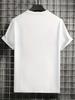 Men's Casual Graphic Tee with Unique Portrait Design - Soft , Machine Washable, Round Neck Short Sleeve T-Shirt for All Seasons