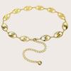 Popular Chain Belt Metallic Waist Chain Decorative Dress Chain Party Waist Decors Nightclub Waist Body Jewelry