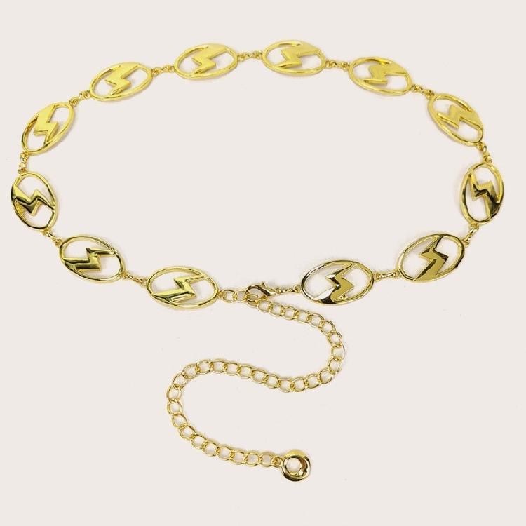 Popular Chain Belt Metallic Waist Chain Decorative Dress Chain Party Waist Decors Nightclub Waist Body Jewelry