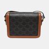 [Pre-Owned] Teen Triomphe Canvas And Leather Shoulder Bag - Very Good #7SUXOO