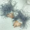 Feather Slap Bracelet Wrist Feather Cuffs Feather Wristband Women Hair Accessories Sexy Wristband Bracelet