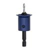 Hexagonal Handle Blue Limited Countersink Drill Bit for Woodworking and Screw Installation.