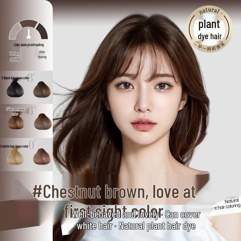 Second Gen Plant-Based Hair Dye - Gray Coverage, Single-Agent Formula