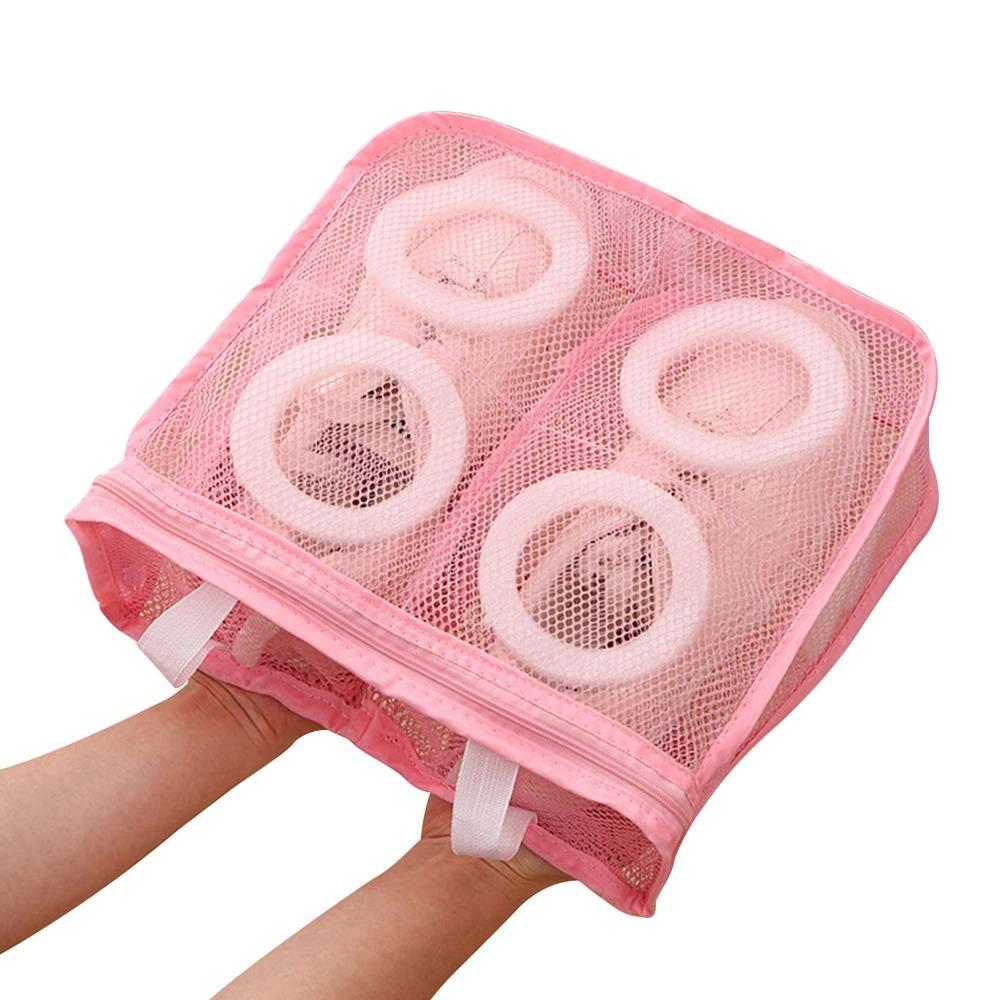 Mesh Shoe Washing Machine Bag With Hanging Loop Shoe Protector Bag Shoe Wash Bag Daily Use
