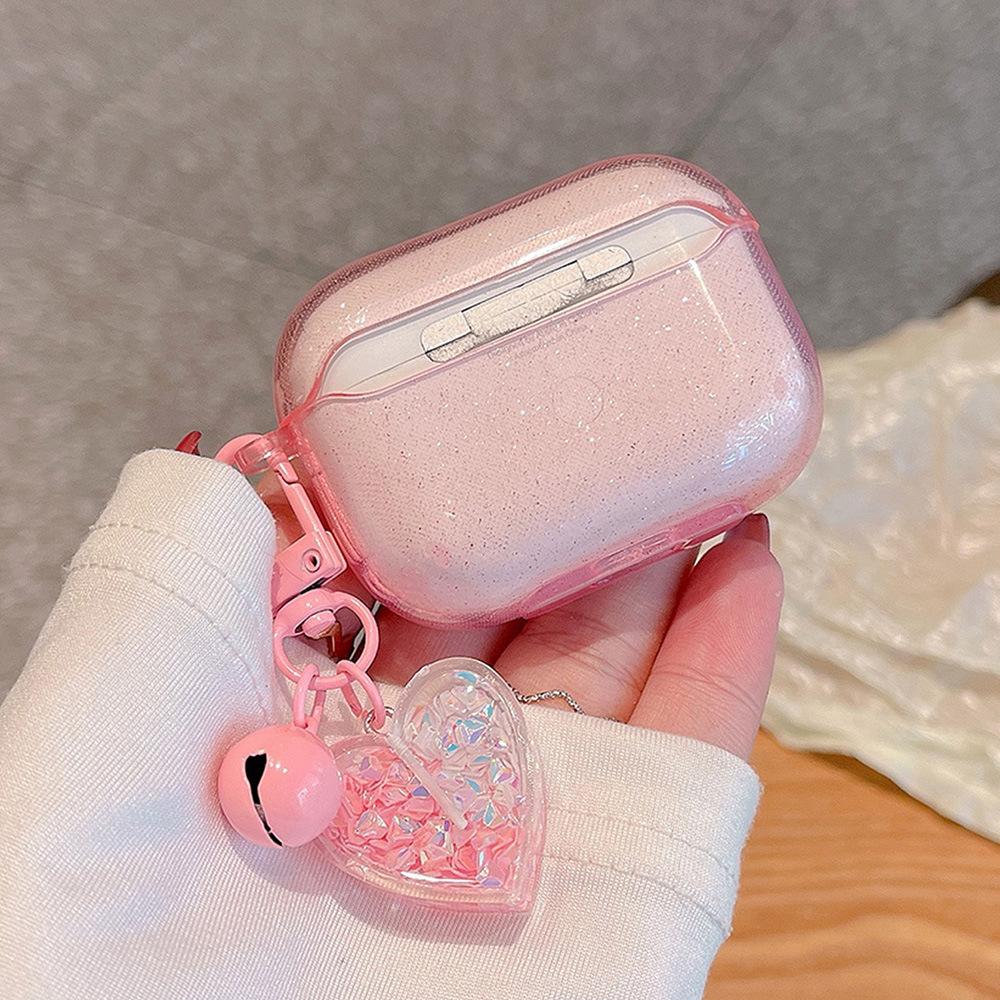 AirPods pro1 glitter love crystal apple 1st generation bluetooth headset case for AirPods 1 /1/1P