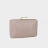 New Style Banquet Clutch Bag European and American Large Capacity Portable Simple Makeup Bag Shoulder Chain Clip Dinner Bag
