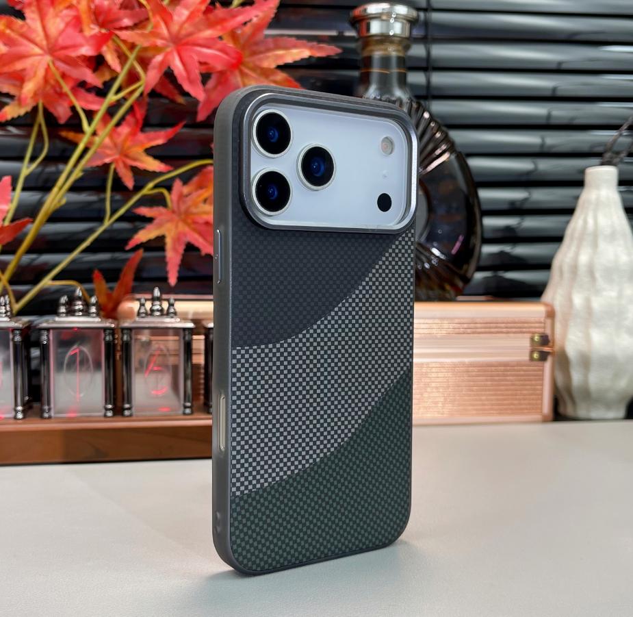 Grid Texture Woven Case for IPhone&Oppo&Vivo&Huawei&Xiaomi&Samsung Shockproof Protective Cover with Lens Protection