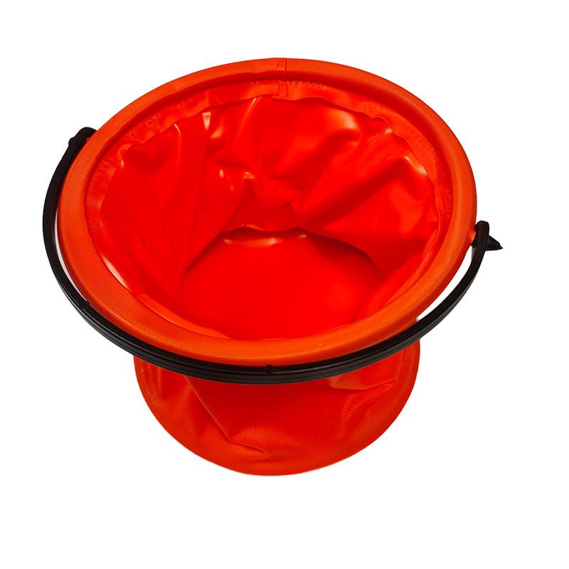 Portable Folding Water Bucket for Brush Cleaning, Outdoor Art, Children's Painting, and Graffiti