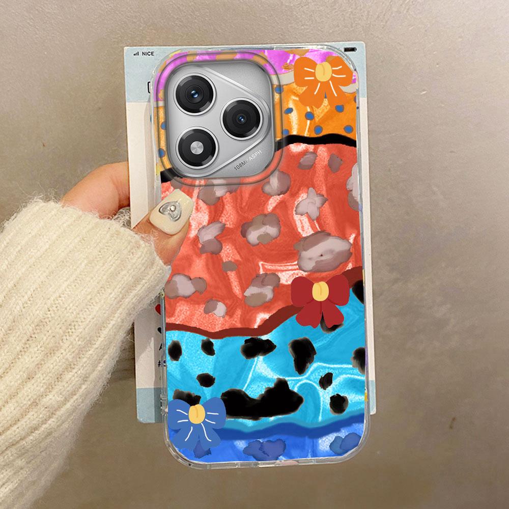 Leopard Print Water Wave Texture Phone Cases for Honor 400 200 Pro Magic 6 7 5 Lite X9a X9c X9b X8a X8b X8c Shell Silicone Cover