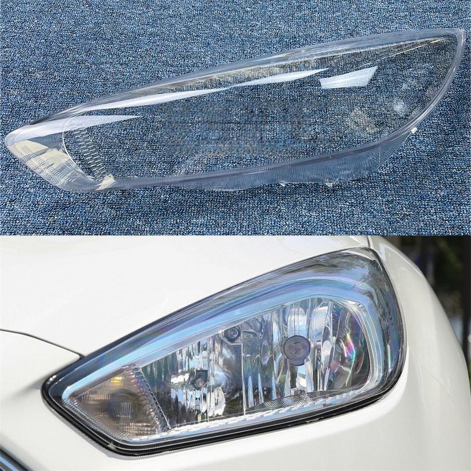 For Ford Focus 2015 2016 2017 2018 Car Products Lights Cover Headlights Lamp Glass Car Front Headlight Lens Cover Lights Shell