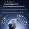 EZVIZ H8 8MP Outdoor PTZ Security Camera Wi-Fi/4G CN Plug (adapter Included)