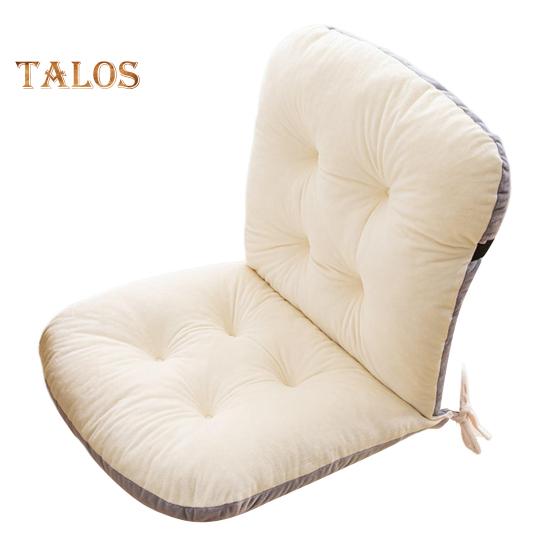 Winter Desk Chair Cushion with Fixing Strap for Anti-slip Thickened Good Elasticity And Softness Keep Warm Office Chair Seat Cushion Rocking Chair