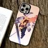 Shaman King Handyhülle Für iPhone 17,16,15,14,13,12,11 Plus,Pro Max,XS,Farbig Versilberte Innenabdeckung