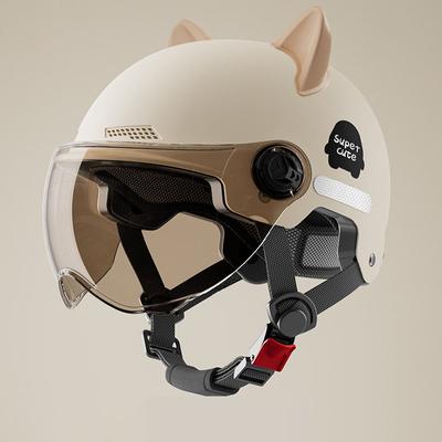 Fashion Bicycle Safety Helmet Lightweight Men's Women's Adult Electric Bicycle Motorcycle Goggles Electric
