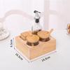ZLIII Table Condiment Set with Wooden Base