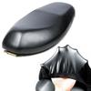Black Motorcycle Seat Cover Non-slip Dustproof Seat Protector Waterproof Breathable Sunscreen Scooter Cushion