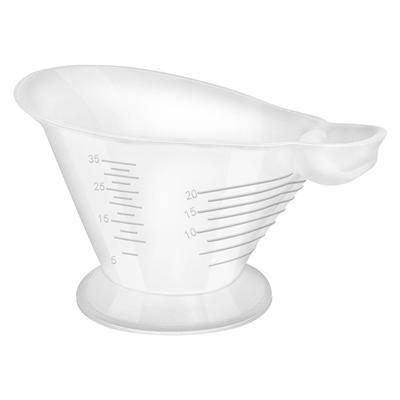 Tazza per Svezzamento Bambino in Silicone per Alimenti con Scala Trasparente 35ml Grande Capacità per Neonato Toddler Fino a 12 Mesi