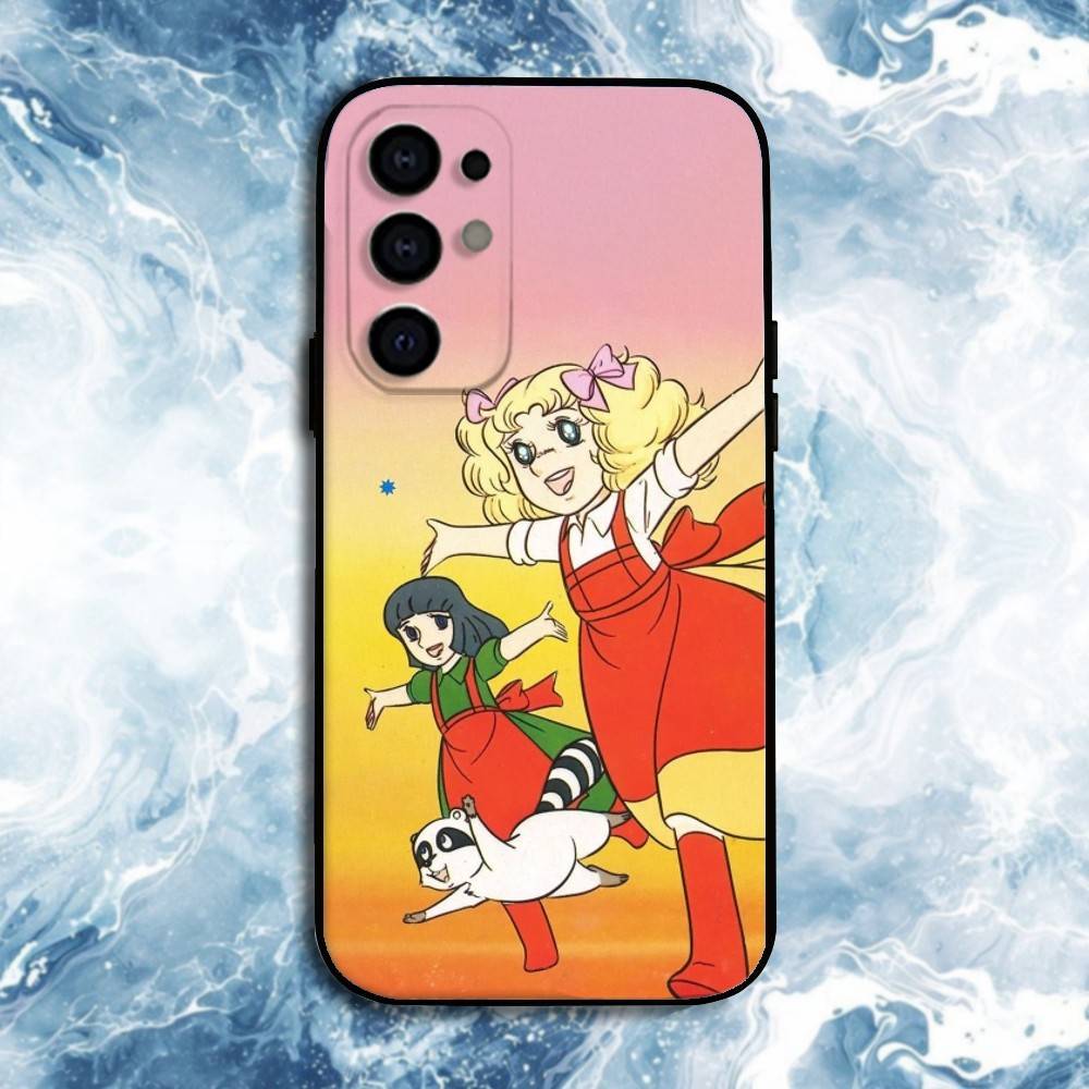 Anime Candy Candy Phone Case For Samsung S25,S24,S23,S22,S21,S20,Plus,Fe,Lite,Others Black Cover