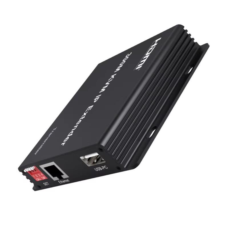 300m HDMI & USB Network Cable Extender - KVM Twisted Pair Transmitter (One-to-Many, Many-to-Many)
