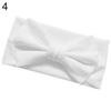 Søt baby småbarn Solid Candy Color Bowknot Sløyfe Stretch pannebånd hårbånd tilbehør