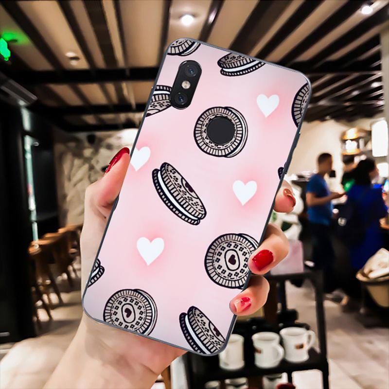 

Милый чехол для телефона с мультяшным печеньем для Xiaomi Mi 11 10 A2 A2lite A1 9 9SE 8Lite 8explorer F1 Poco M3 X3 Pro Fundas Cove xiaomimi10lite