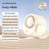 Waist Clip Fan Portable Mini Hanging Neck Fan USB Rechargeable Fan Small Outdoor Camping Waist Fan For Summer Outdoor Walking