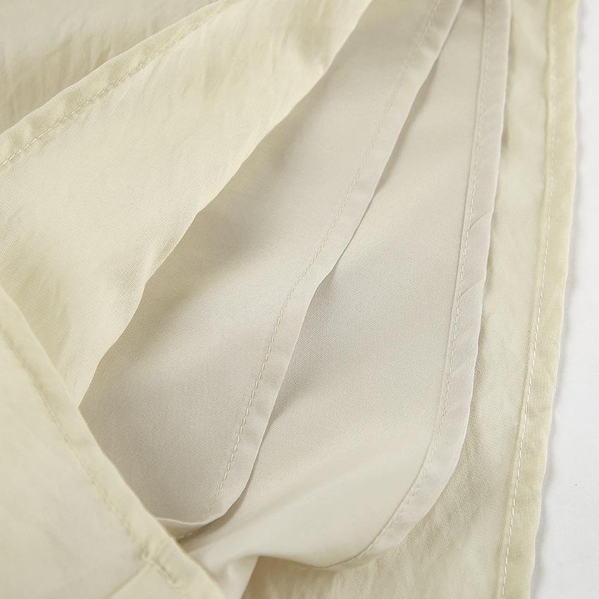 Women's Spring and Summer Design Ruffle Fashion Casual Tie Cardigan Top Shorts Suit