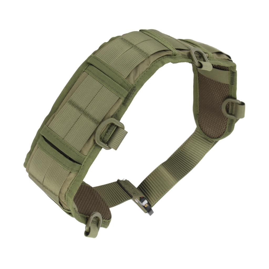 Cinturón de Batalla Cinturón de Cintura Multifuncional Liberación Rápida Antideslizante Nylon Hebilla Aleación de Aluminio Desgaste
