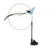 Simulation Bird Cat Toys Funny Interactive Peacock with Bell Cat Stick Toy for Kitten Playing Teaser Wand Toys Pet Cats Supplies