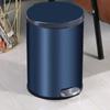 6L/8L/12L Auto Soft Close Stainless Steel Dustbin Minimalist Design Trash Bin Household Large Capacity Rubbish Bin
