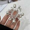 4PCS Telephone Line Hair Loop Does Not Damage Hair Rubber Band Hair Accessories Female Headwear Pearl Telephone Line Rope
