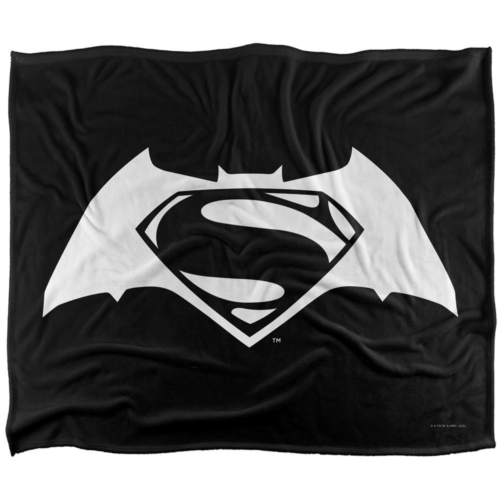 Batman V Superman Logo Blanket