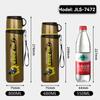 Cup Stainless Steel Thermos Bottle Large Capacity Outdoor Water Bottle with Rope Tumbler Vacuum Flasks Thermo Bottle 680/800ML