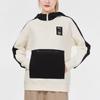 Puma Half-Zip Large Pocket Sports Breathable Hoodie Women Hoodies White 532340-73